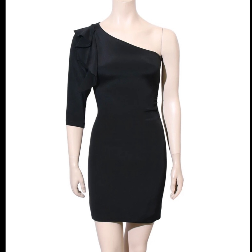 Diane Von Furstenberg One Shoulder Silk Dress